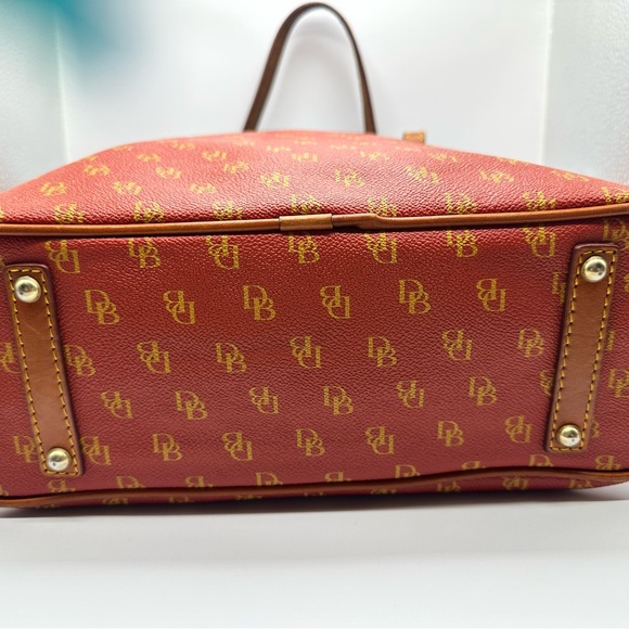 Dooney & Bourke Red Tote - Picture 4 of 16
